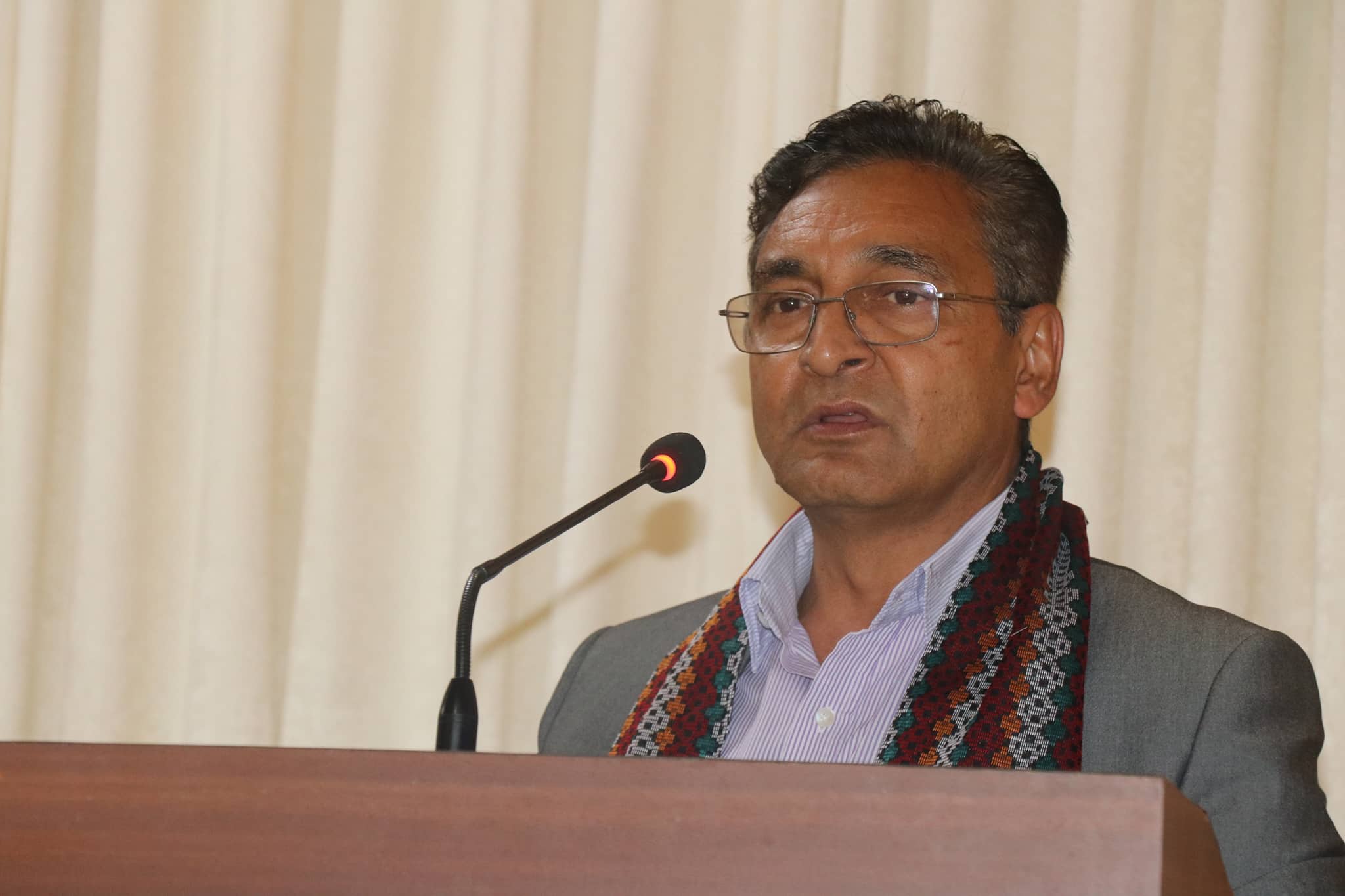 रायमाझीलाई ल्याइयो काठमाडौं प्रहरी परिसरमा 